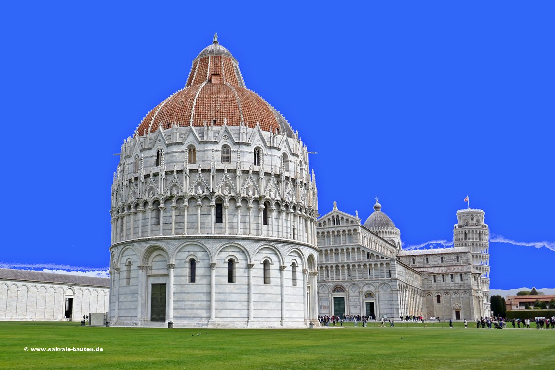 Pisa - Italien - Toscana - Battistero di Pisa - Italien - Toscana - Baptisterium