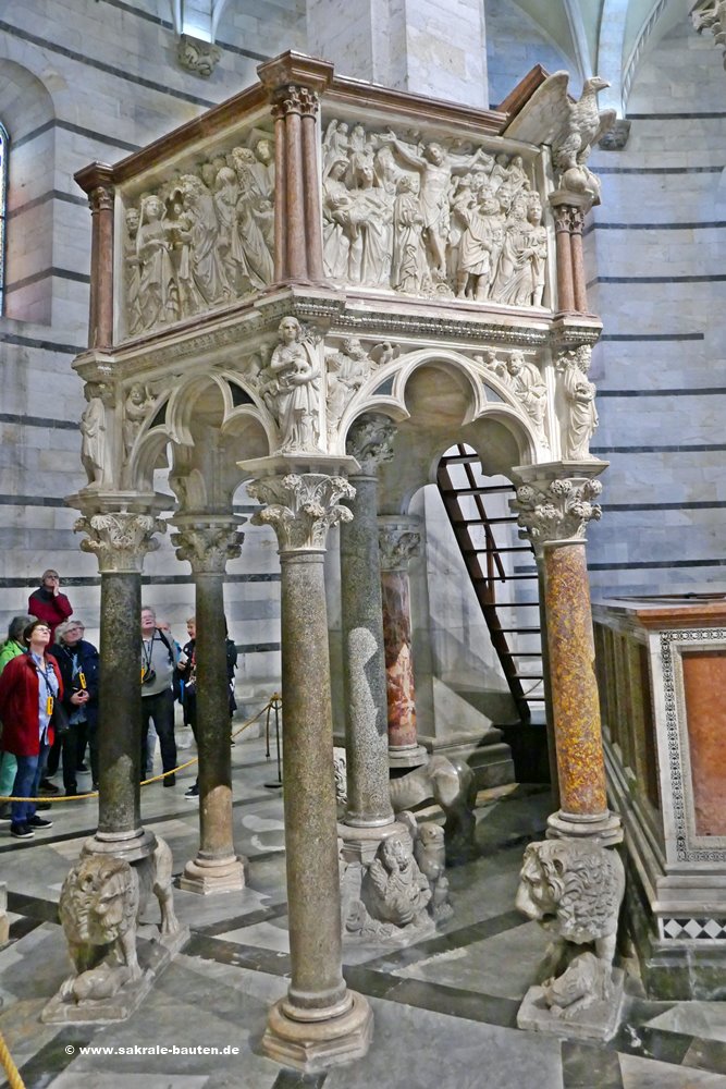 Pisa - Italien - Toscana - Battistero di Pisa - Italien - Toscana - Baptisterium