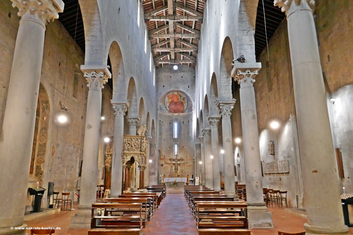 Pistoia, Sant’Andrea, Italien - Toscana -  Pieve di Sant'Andrea