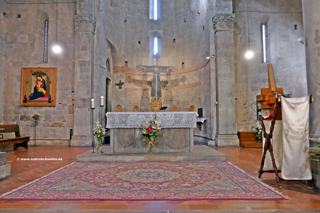 Pistoia, Sant’Andrea, Italien - Toscana -  Pieve di Sant'Andrea