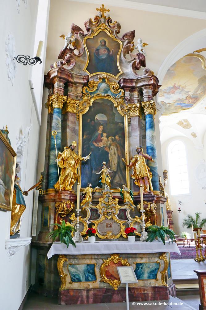 St. Märgen Breisgau-Hochschwarzwald - Wallfahrtskirche Mariä Himmelfahrt